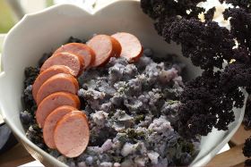Boerenkoolrecept: paarse boerenkoolstamppot